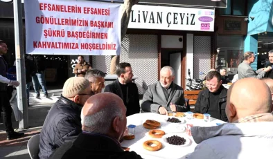 Isparta Belediye Başkanı Şükrü Başdeğirmen Yayla Mahallesi esnafıyla buluştu