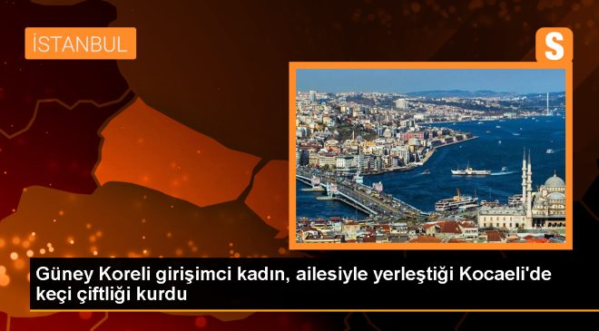 Güney Koreli Kadın Girişimci Kandıra’da Keçi Çiftliği Kurdu