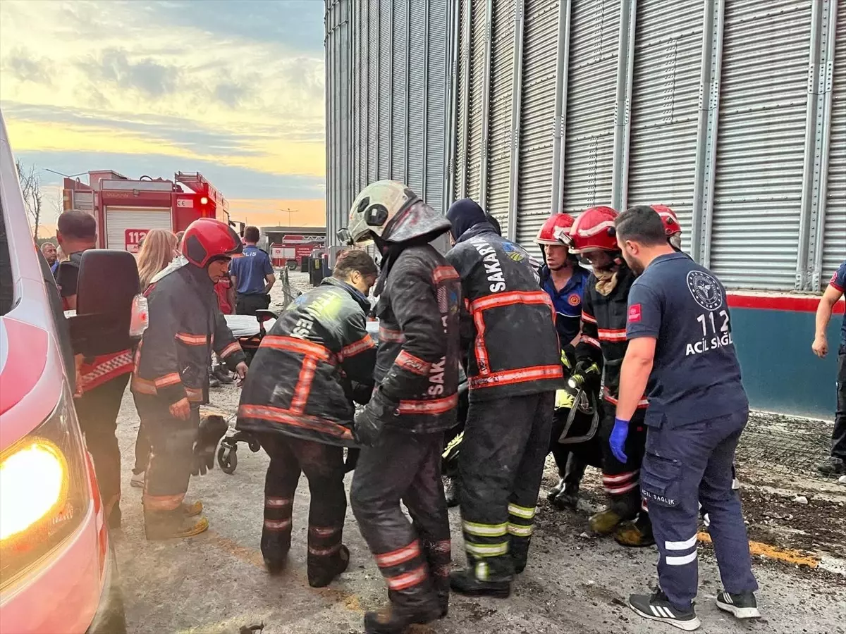 Hendek’te Makarna Fabrikasında Patlama