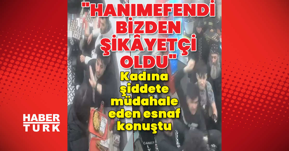 Kokoreççide kadına şiddet! Saldırganı çalışanlar tekme tokat dövdü