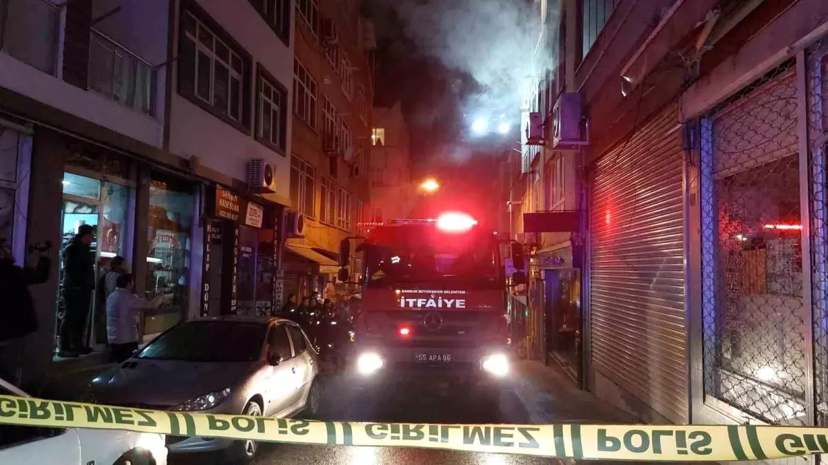 Samsun’da Yangın: 11 Kişi Dumandan Etkilendi