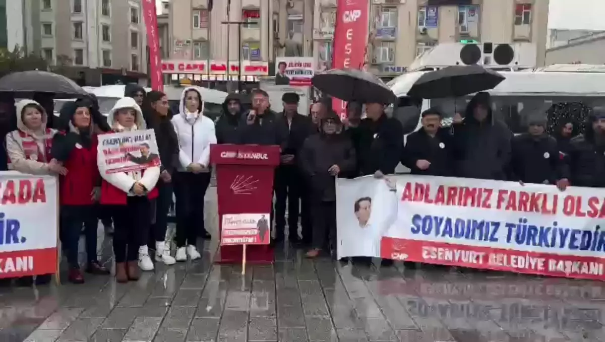 Esenyurt Demokrasi Nöbeti…Rıdvan Budak: Kötülüklerle Hep Beraber Mücadele Edeceğiz